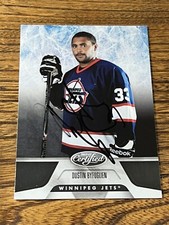 2011-12 Certified Hockey #112 Dustin Byfuglien In Person Autograph Winnipeg Jets