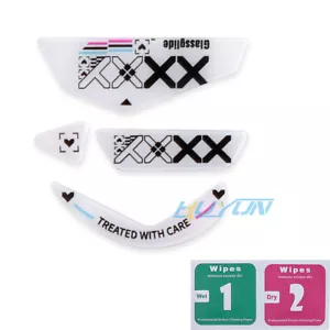 Mouse Feet Sticker of Tempered Glass for Logitech G502 RGB/HERO Wired Mouse - Picture 1 of 5