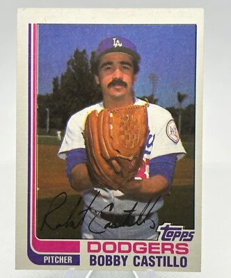 Bobby Castillo 1982 Topps-#48 Los Angeles Dodgers - Image 1 of 2