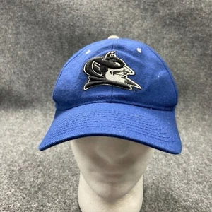 Vintage Duke University Blue Devils Hat Cap Mens 7 5/8 Blue Wool Blend Zephyr - Picture 1 of 12