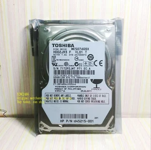 Disco duro portátil Toshiba MK5076GSX 500 GB, 5400 rpm, 2,5" (HDD2J93) - Imagen 1 de 5