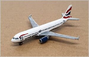 Schabak 1/600 Scale AC05 - Airbus A320-200 Aircraft British Airways - REPAINT