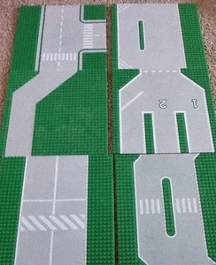 Lego 32x32 Pin Green Boards All 6 - Picture 1 of 2
