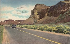 Martin Falls & Devil's Punch Bowl Olympic Nat'l Park Washington • TEICH Linen 52 - Picture 1 of 2