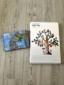 Lot of 2 KIDSONROOF 3D Puzzles Totem Tree of Life & Papilon Night Butterfly Moth