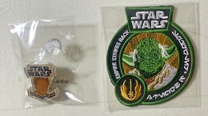 YODA The Empire Strikes Back Funko Smuggler's Bounty Star Wars Patch & Pin - Picture 1 of 4