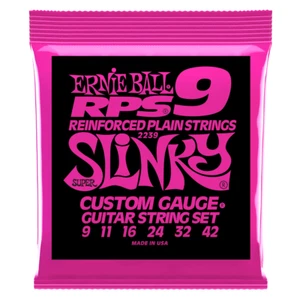 Cuerdas para guitarra eléctrica Ernie Ball RPS Super Slinky 09-42 con herida de níquel 2239 - Imagen 1 de 2