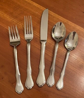 Cubiertos de acero inoxidable Pfaltzgraff BRIARWOOD - Elección Foto 1 de 3