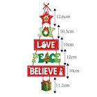 With Rope Christmas Door Hanger Oranments Christmas Party Supplies  Party