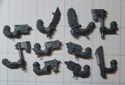 Warhammer 40k Ork Bits Boyz Slugga y Choppa Juegos x5 Foto 1 de 3