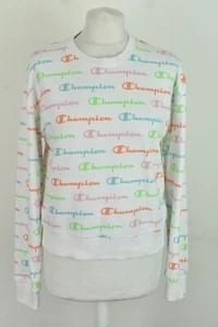 CHAMPION White Crewneck Jumper size XL Boys Sportswear Pullover Outdoors - Picture 1 of 7