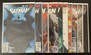 Batman R.I.P. Parts #1-6 & Last Rights Issues #676-685 DC Comics Set Lot - Picture 1 of 1