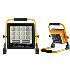 Portable Solar LED Work Light For Car Repairing Outdoor Camping Hiking Fishing - Picture 1 of 17