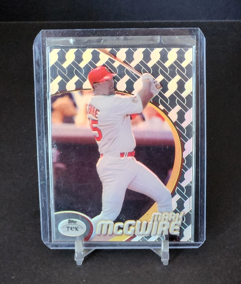 1998 Topps Tek Mark Mcgwire Card 13 Pattern 46  Cardinals - Image 1 of 2