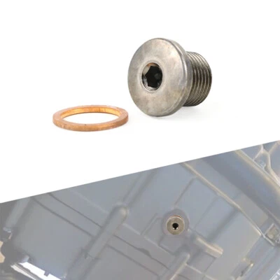 Fit For Suzuki TU250 1997-2019 M14x1.25 Magnetic Oil Drain Filter Adsorb Plug   Foto 1 de 4