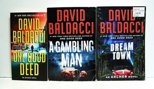 Posten 3 David Baldacci "Aloysius Archer" Taschenbücher Komplettsatz Serie - Bild 1 von 3
