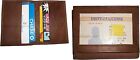  Lot of 2 New Leather business card case credit card wallet ID card  card case++