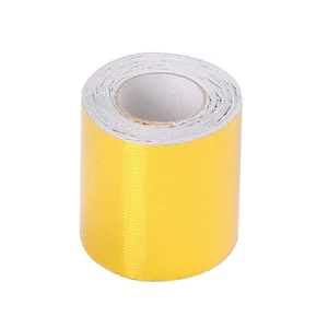 1 Roll Reflective Gold High Temperature Heat Shield Fireproof Adhesive Tapes - Picture 1 of 7