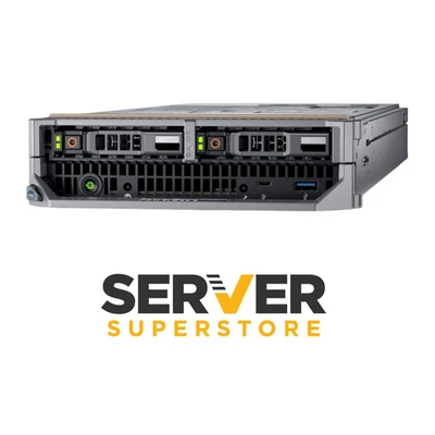 Dell PowerEdge M640 Blade Server 2x Silver 4114 =20 Cores H730 32GB x 600GB SAS - Image 1 of 4