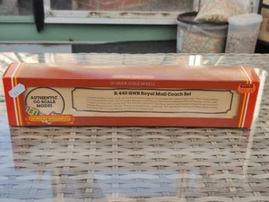 Hornby R440 TPO Operating Mail Coach GWR Chocolate & Cream - OO Gauge - Complete - Picture 1 of 7