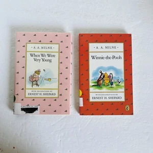 Lot of 2 Pooh's Library: Winnie-The-Pooh When We Were Very Young - Picture 1 of 19