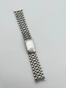 universal geneve usa 18mm rare bracelet bracciale steel vintage - Imagen 1 de 13