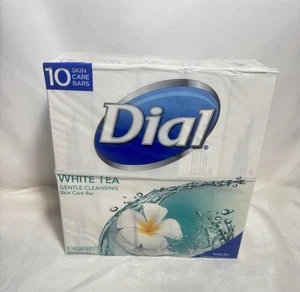 Dial Skin Care White Tea Bar Soap - 10pk - 4 Oz Each Buy More, Save More! - Picture 1 of 7