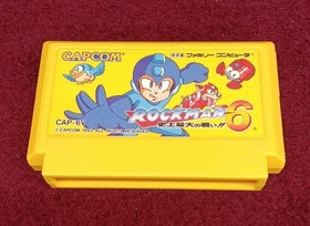 Capcom Rockman 6 Famicom Software KrZ59