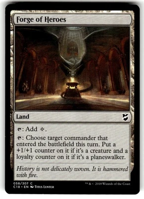 Forge of Heroes Commander 2018 Regular MTg - Image 1 of 2