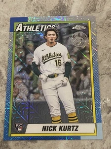 2025 Topps Update '90 Topps Silver Pack Chrome #U90C93 Nick Kurtz RC Rookie - Bild 1 von 2