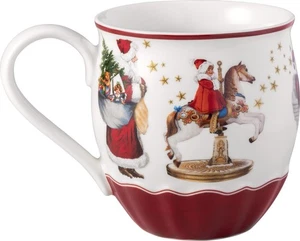 Neu im Karton Villeroy & Boch Jahresbecher Jahresbecher 2024 Limited Edition Karussell Weihnachtsmann - Bild 1 von 9
