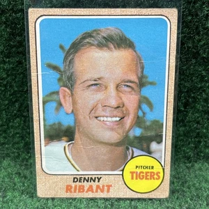 1968 Topps Baseballkarte #326 Danny Ribant Detroit Tigers ARM * Knicke! LESEN! - Bild 1 von 4