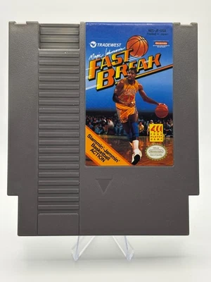 Magic Johnson's Fast Break NES - Image 1 of 2
