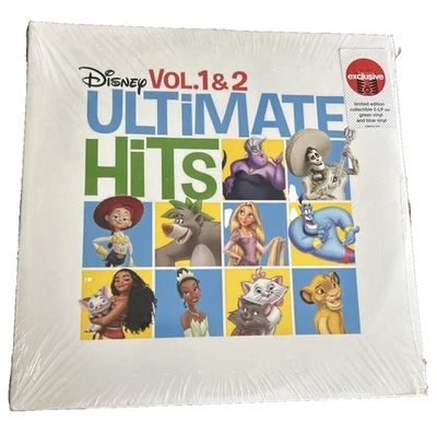 Disney Ultimate Hits Vol 1 & 2 (Record, 2021) Sealed Shelfwear* Foto 1 de 2