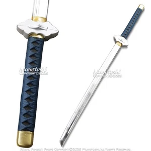 Munetoshi Fantasía Anime Samurai Katana con Vaina Espuma Juguete Espada Hoja Cromada - Imagen 1 de 8