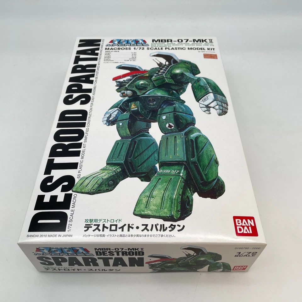 1/72 Attack Destroid Spartan Plastic model Kit MBR-07-MKII Macross Bandai - Image 1 of 4