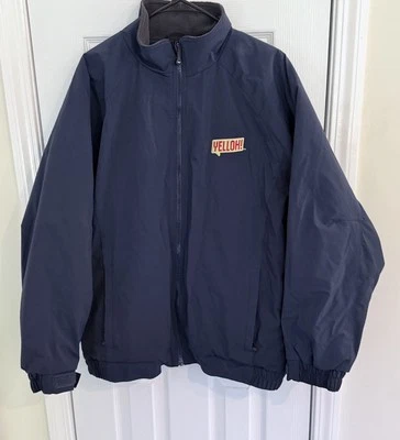 YELLOH! Abrigo de trabajo Schwan’s Ice Cream para hombre talla XL RARO* AZUL DESCATALOGADO NUEVO CON ETIQUETAS Foto 1 de 4