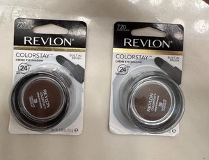 Revlon Colorstay Cream Eyeshadow 720 Chocolate Lot of 2 New in Package - Picture 1 of 2