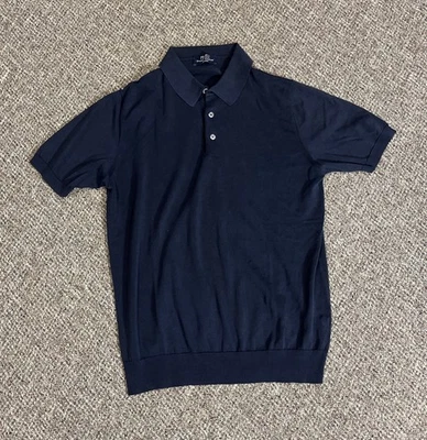 NWOT $595 Fedeli “Dusty System” Polo Sweater - EU 50 / US 40 - Image 1 of 4