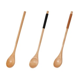 Long Handle Spoon Housewarming Gifts Reusable Kitchen Gadgets Portable - Picture 1 of 20