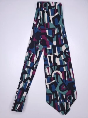 Corbata formal para hombre Cezani 57"Lx4"W corbata multicolor Foto 1 de 4