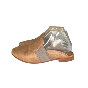 Frye Terri Gore Pantolette Damenschuhe abgenutzt italienisches Leder flache Schuhe Größe 6M - Bild 1 von 7