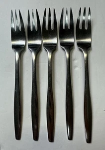 5 Dansk Variation V Stainless Steel Flatware Germany Forks - Picture 1 of 4