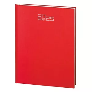 AGENDA Settimanale 2025 Rosso 17x24 ,ufficio,casa,lavoro,regalo - Foto 1 di 2