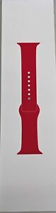 Genuine Apple Watch Sport Band Strap(45mm) Red - S/M (140–190mm)