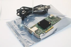 HP / LSI .. CARTE RAID SAS SATA 6GBPS + CABLE .ref: SAS9217-4i4e / 792099-001 - Photo 1/12
