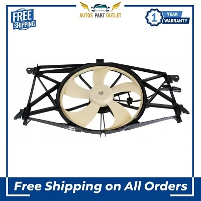 New Radiator Cooling Fan Assembly For 2019-2022 Ram 2500 Ram 3500 Truck - Image 1 of 3