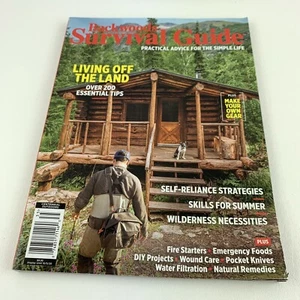 BACKWOODS SURVIVAL GUIDE living off the land SELF-RELIANCE weather FILTRATION - Imagen 1 de 11
