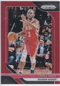 Tarjeta de baloncesto CHRIS PAUL RARA VARIACIÓN RED WAVE PRIZMS Rockets PHOENIX SUNS - Imagen 1 de 2