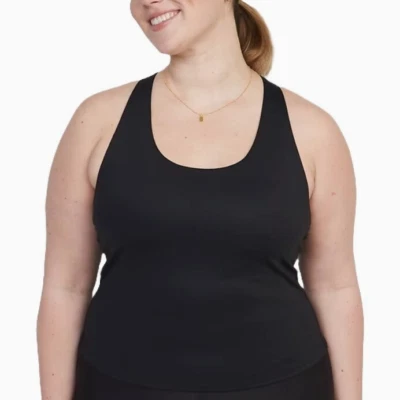 Sujetador sin mangas Old Navy Powersoft talla grande 4X Black Jack 723215 incorporado Foto 1 de 4